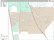 Elk Grove Wall Map Premium Style